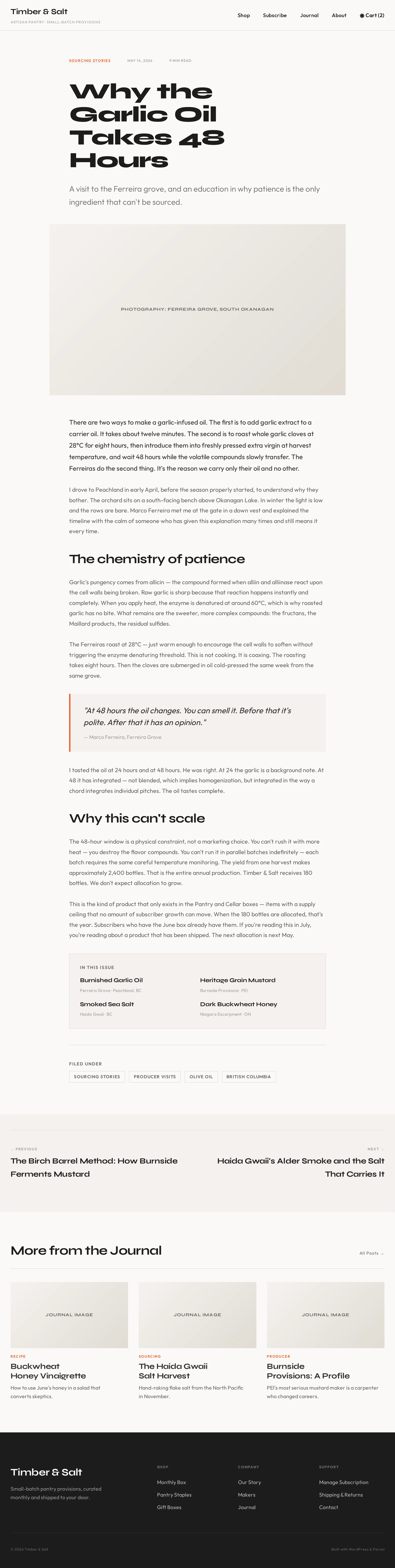Journal Post preview