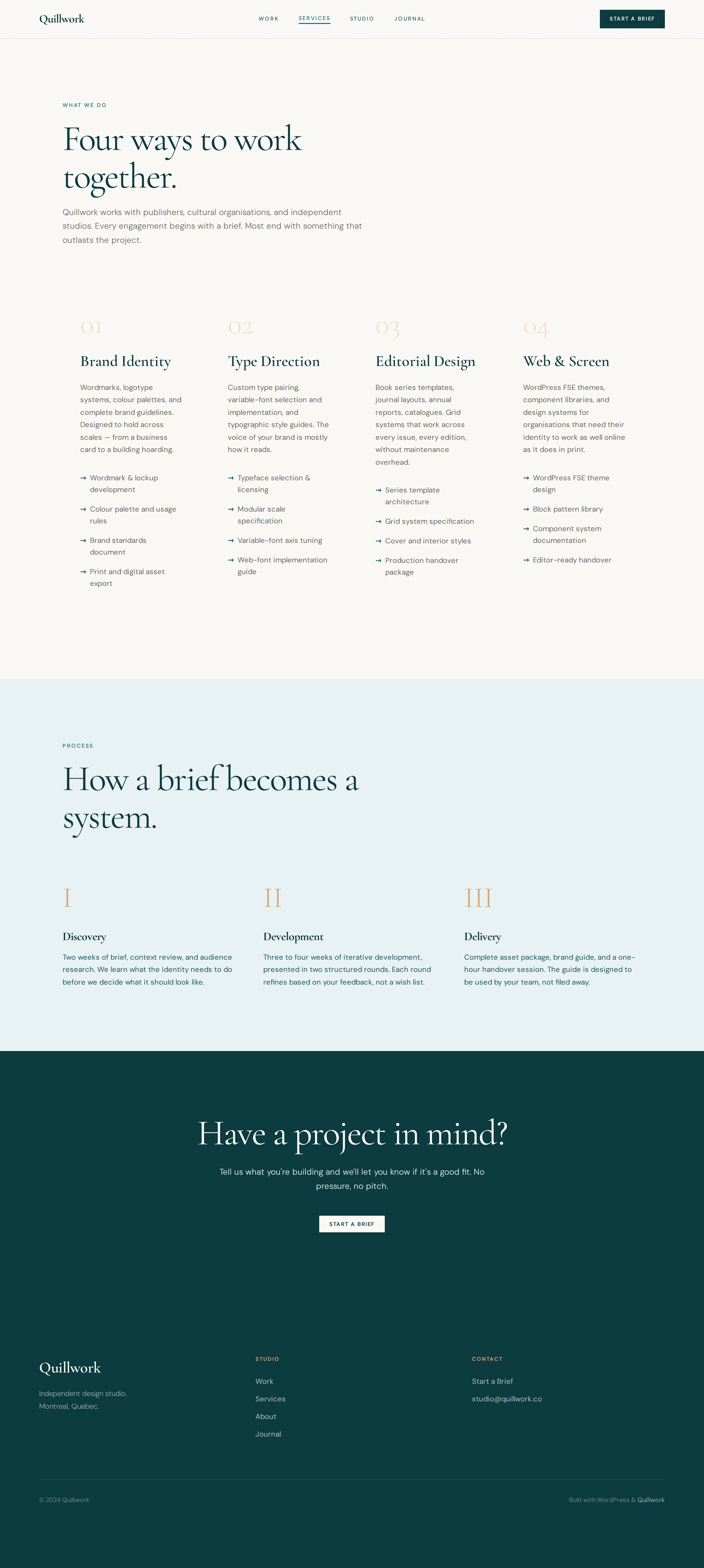 Services preview